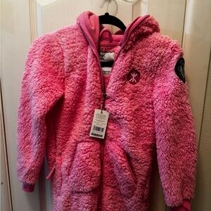 Onepiece Pink Teddy Love Jumpsuit